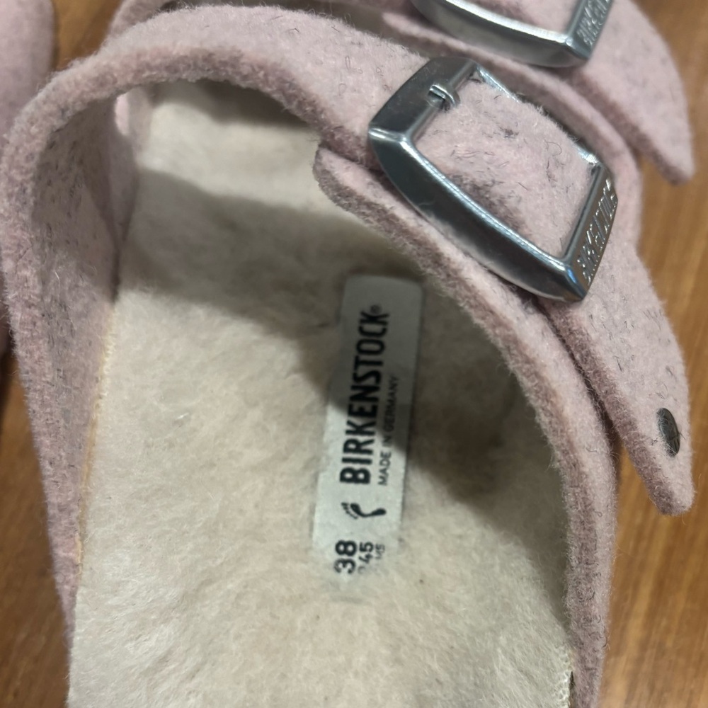 Birkenstock Light Pink Arizona Sandals - Picture 7 of 7
